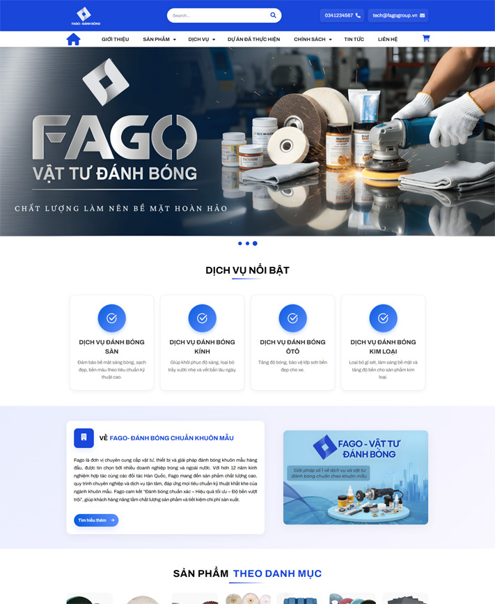 Vật tư đánh bóng