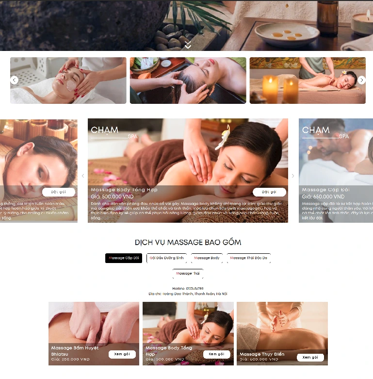 Chạm spa