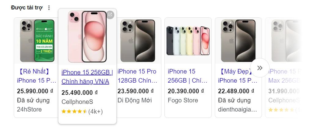 Các bước lên quảng cáo google shopping Ads