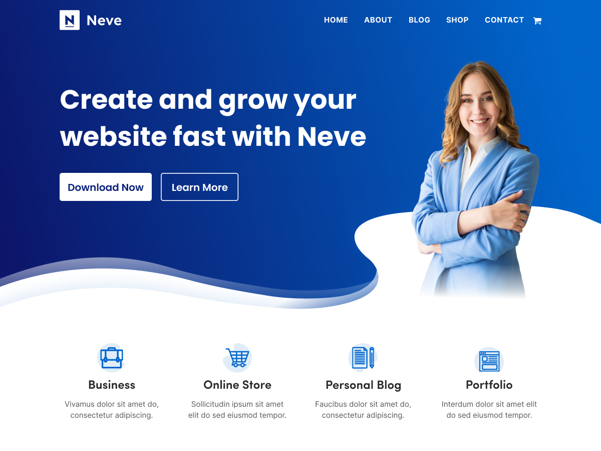 Mẫu website B2B do Fagotech triển khai