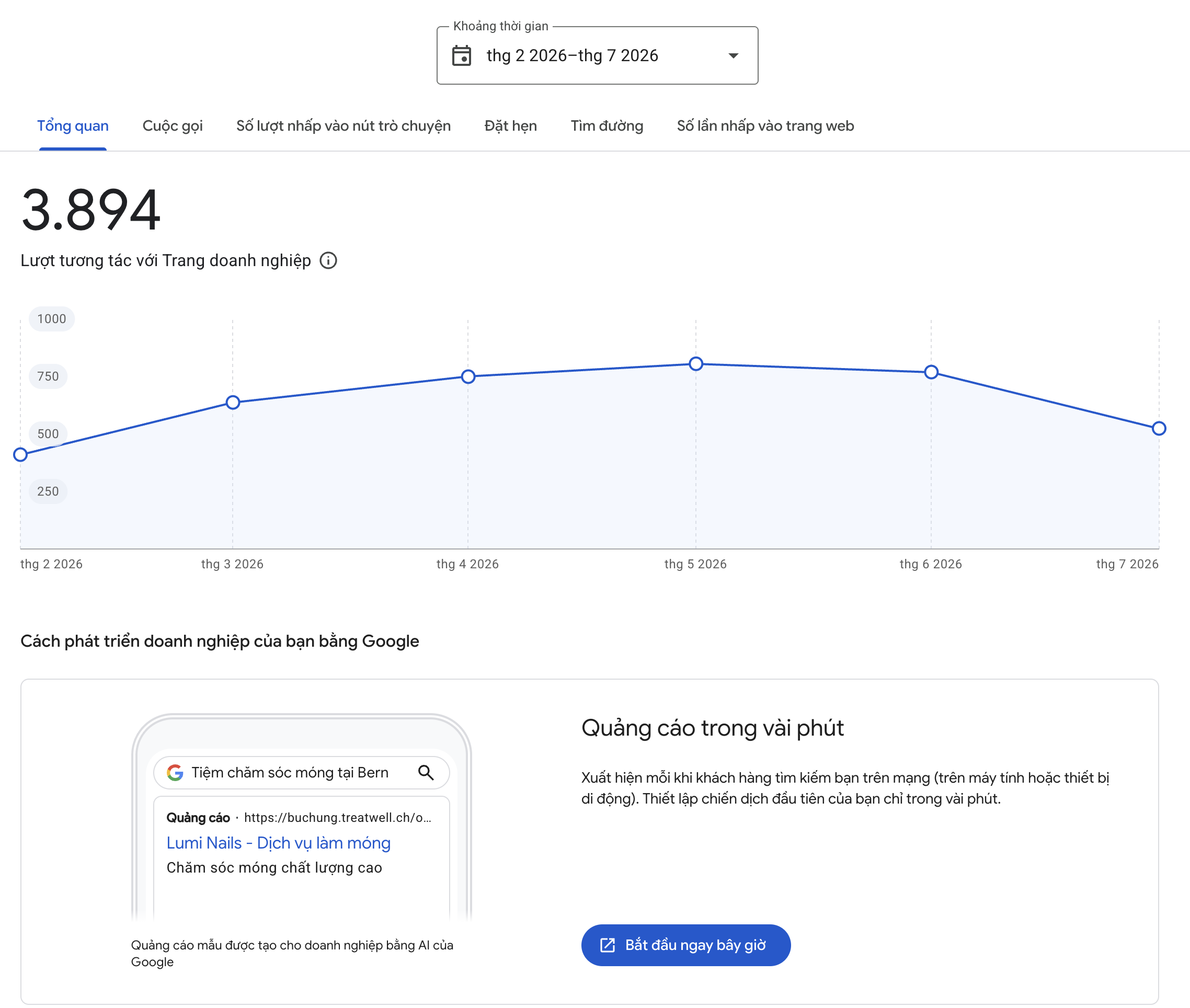 Ảnh thật chỉ số tìm đường từ Google Business Profile