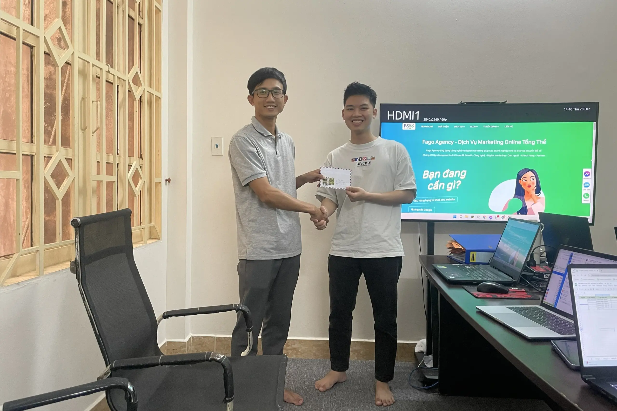 Đội ngũ Fagotech tham gia hoạt động nội bộ